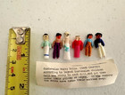 6 - Guatemalan Worry Dolls - Hand Crafted - Approx  1 