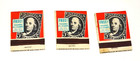 Stamps Usa And Oriental Worldwide Matchook Matches Vintage Lot Of 8 Matchbooks