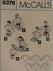 Amazing Vtg 83 Mccalls 8376 Misses Yoked Blouse In 6 Versions Pattern 10 32 5b