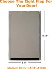 Medium Dog Pet Door Pac11-11038 12 7 8  x 8 1 8   Replacement Flap For Pet Safe