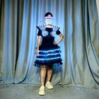 Led Light Up Tutu Dress Goggles Set Women s Glow Costume Rave Party Performance