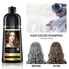 Chestnut Brown Hair Color Shampoo 500ml Permanent Herbal Dye Ammonia Free