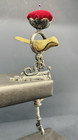 Antique Rare Original 1800   s-19th Century Sewing Bird Work Holder W pin Cushion