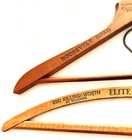 2  Wooden Advertising Clothes Hangers   Portland Oregon    Chicago