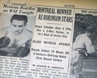 Famed Jackie Robinson 1st Afrcian American Color Barrier Broken 1946 Newspaper  