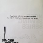 1972 Singer Sewing Series For Home   Fashion Sew And Save Book Binder