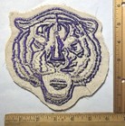 Vintage Tiger Face Sew On Felt Patch Lsu Tigers Colors Ncaa College Football