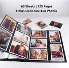 Photo Albums 4x6 Pictures  600 Pockets Large Capacity Picture Album