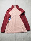 Nwt Columbia Womens Red Pink Arctic Air Fleece 1 2 Zip Active Fit Jacket Sz Xl