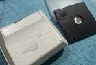 Sony Walkman Mz-n420d Minidisc Player Silver black orange Line-in Headphone