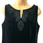 Laura Ashley Vtg Velvet Dress Bolero Jacket Black 8 10 Womens Formal Whimsigoth