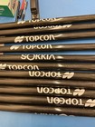 Assortment bundle Of Black Topcon And Sokkia Surveying Poles - Carbon Fiber