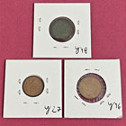 Hyderabad  India 1956   Pakistan 2000 - 3 Coin Lot -  g10