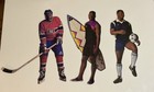 3 Vintage Bo Jackson Cardboard Cutout Two Sided    bo Knows    Store Displays