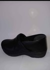  Dansko Leather Ingrid Womens Shoes Size  Professional Clog Black Strap