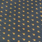 Vtg Cranston Ditsy Fruit Fabric Cotton Peaches On Navy 32  X 44  Quilt Doll