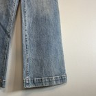 Express Womens High Rise Wide Leg Jeans Sz 6 Light Wash Boho Trendy