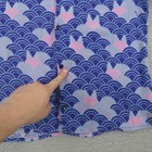Apari Shirt Mens Large Blue Kuo Cat Hawaiian Loop Collar Rayon Anime Button Up