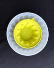 Tupperware Vintage Jel-ring 3-piece Jello Mold Set Lime Green New