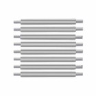 8 Custom Spring Bar Pin For 24mm Strap 44mm Panerai Pam 111 Marina Luminor  Band
