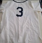 Seattle Steelheads Ebbets Field Flannels Negro League White Wool Jersey Size Xl