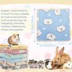 Guinea Pig Bedding Blankets  6 Pack Soft Fleece Pet Cage Liner