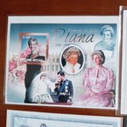 Princess Diana Stamp Set Of 10  1990s Foreign Commemorative Collectible