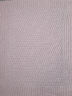 Vintage Baby Brian Pink Blanket Wavy Knit Acrylic Textured Security Lovey 26x30