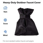 1pc Outdoor Faucet Cover Winter Freeze Protection Insulated Tap Protector - New