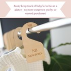 Modern Double-sided Baby And Closet Dividers  Nursery Closet Organizers     Set   