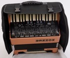 Hohner Bravo Mycolor Iii 72 Chromatic Piano Key Accordion - Earth  beige Red 