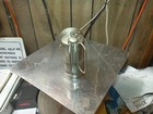 Antique Vintage - Nickel Brass Itp Dewar Mfg  Co  - Carbide Mining Miners Lamp 2