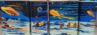 Vtg Space Toy Bank German Us Zone   Key   Tin Litho Great For Space Collectors