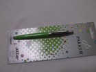 Parker Jotter Stainless Steel  Lime Green In Sealed Pkg Ballpoint Pen Made In Uk
