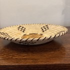 Papago Tohono O   odham Split Stitch Basket Thelma Antone Native American Art Frog