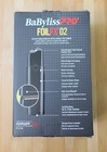 Babyliss Pro Foilfx02 Cordless Metal Double Foil Shaver new 