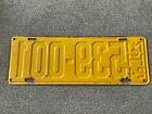 Hard To Find Rare 1924 Michigan License Plate All Original Paint
