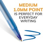 Bic Round Stic Xtra Life Blue Ballpoint Pens  Medium Point  1 0mm   10-count   