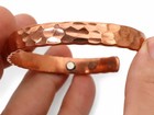 100  Pure Copper Cuff Bangle Bracelet Men Women Arthritis Pain Relief Adjustable