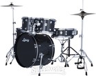 Ludwig Ludwig Accent Fuse 5-piece Drum Set - Moon Dust