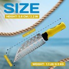 Ckg Hand Sand Scoop For Metal Detecting With Ergonomic Yellow Handle  Metal D   