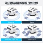 Automatic Card Shuffler And Dealer  2 In 1 360   Rotating Card Shuffling dealing