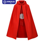 30th Degree Scottish Rite Mantle - Red With Bicephalic Eagle Emblem