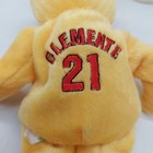 Pittsburgh Pirates Bean Bear Player  21 Roberto Clemente Plush Stuffed Animal