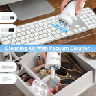 21-in-1 Keyboard Cleaning Kit With Mini Vacuum Cleaner Laptop Cleaning Kit Elect