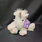 Russ Berrie Shining Stars Unicorn White Pink Plush  Sealed Code 2006