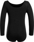 Long Sleeve Leotard For Girls Dance Toddler Ballet   Team Basic Style  Soft Cott