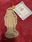 New Christmas Brown Bag Cookie Art   Stamp  nutcracker  Mold Press 1991