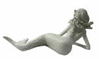 Fancy That Laying Mermaid Figurine White Pearl Finish Decorative Accent Siren 