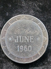     unique President Eisenhower June 1960 Silver Appreciation Medal - Xluo